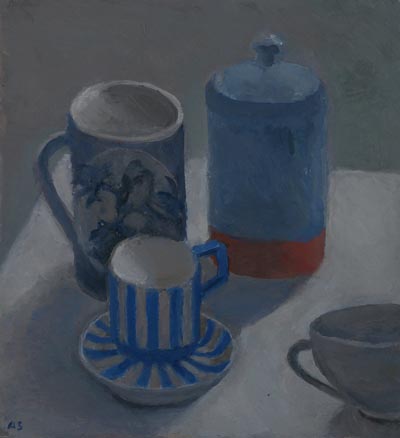 petite tasse à rayures